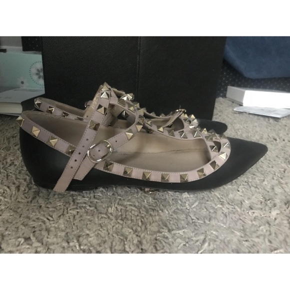 Valentino rockstud flat - Picture 2 of 4